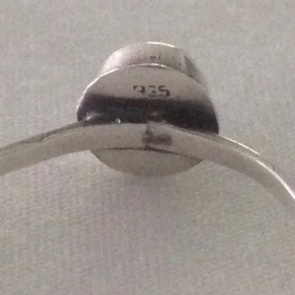 Sterling silver Larimar ring - Picture 3 of 8